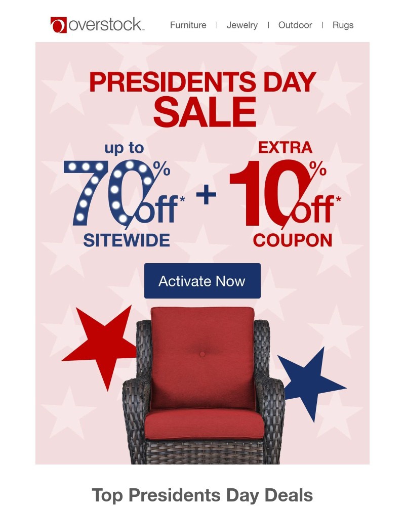 Screenshot of email with subject /media/emails/celebrate-presidents-day-extra-10-off-everything-d434f8-cropped-ff8c0751.jpg
