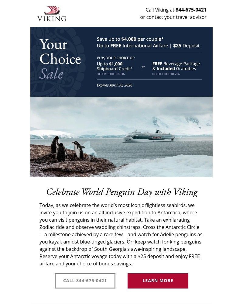 Screenshot of email with subject /media/emails/celebrate-world-penguin-day-with-free-airfare-on-antarctic-expeditions-6c811a-cro_ycs81Xn.jpg