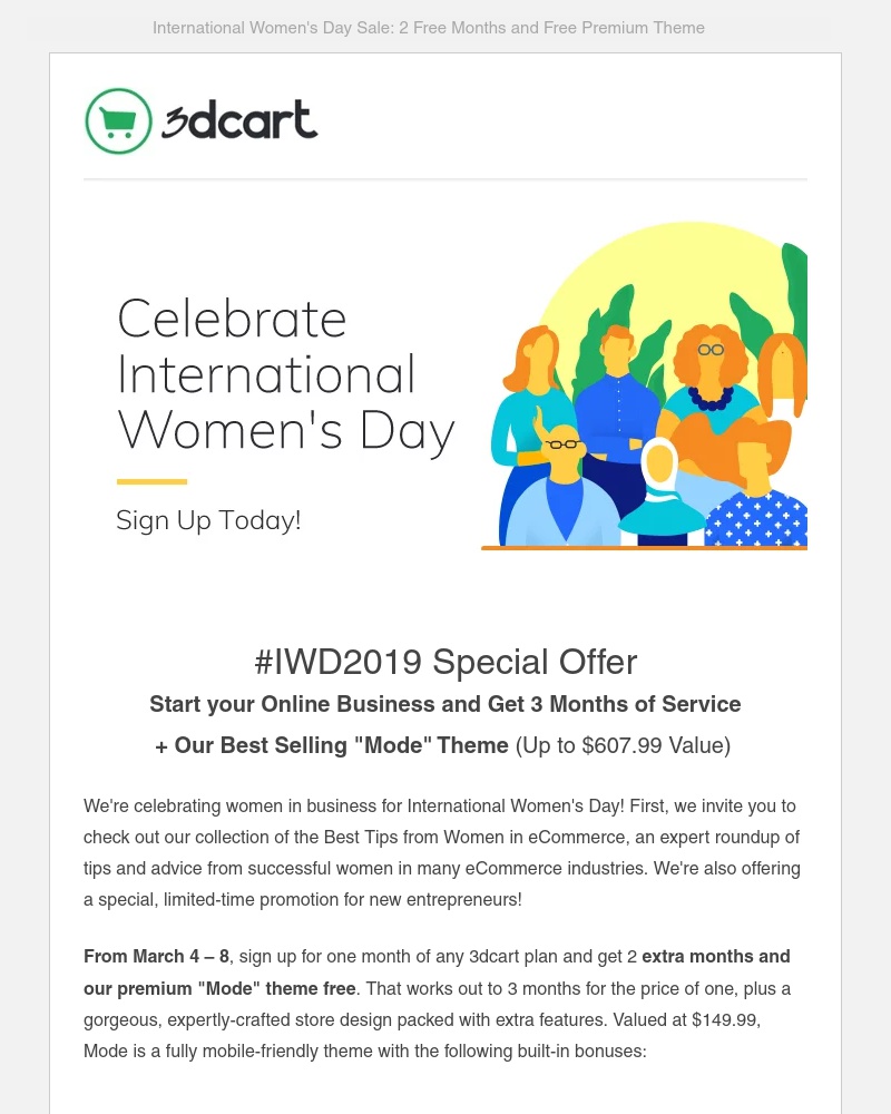 Screenshot of email with subject /media/emails/celebrating-iwd2019-tips-from-women-in-ecommerce-plus-2-months-theme-offer-croppe_ewNc53K.jpg