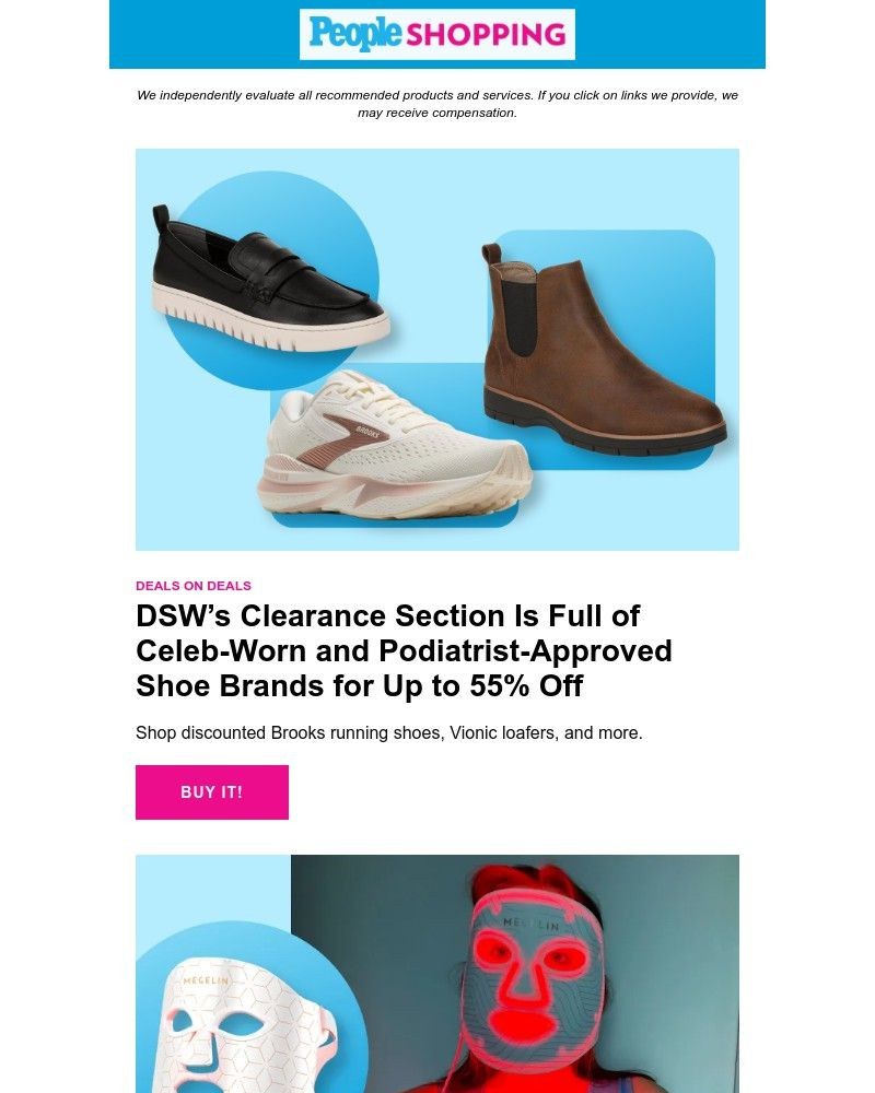 Screenshot of email sent to a People Newsletter subscriber