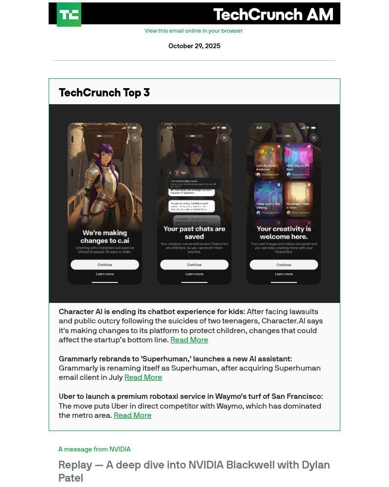Screenshot of email with subject /media/emails/character-ai-is-ending-its-chatbot-experience-for-kids-85bfd3-cropped-920132c7.jpg