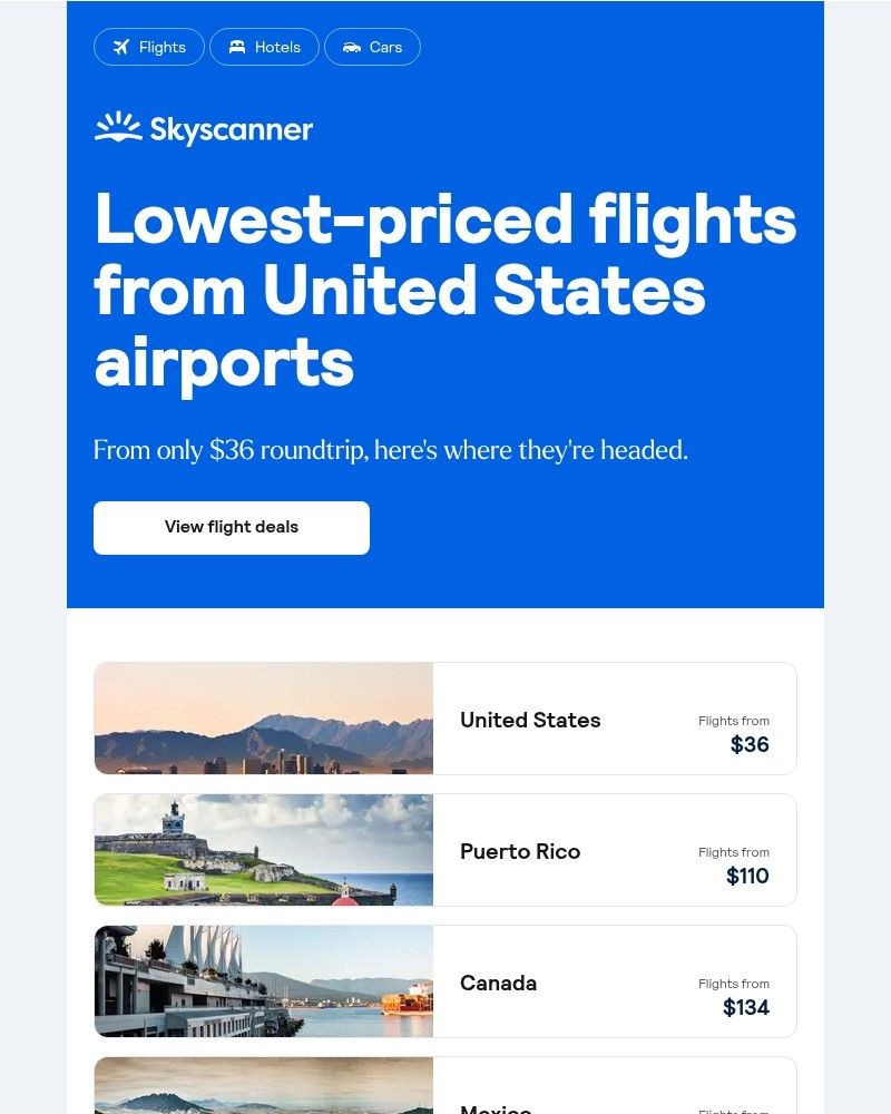 Screenshot of email with subject /media/emails/cheap-flights-to-trending-countries-450b9d-cropped-f07f77a3.jpg