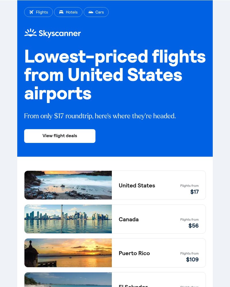 Screenshot of email with subject /media/emails/cheap-flights-to-trending-countries-dd6545-cropped-5ddbf501.jpg