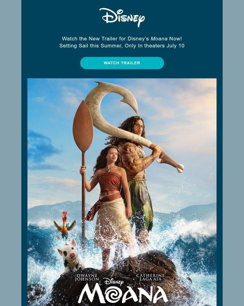 Screenshot of email sent to a Disney Cruise Line Registered user