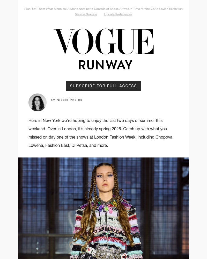 Screenshot of email with subject /media/emails/cheer-squad-chopova-lowena-lights-up-day-one-of-london-fashion-week-030f37-croppe_ctaU4nU.jpg