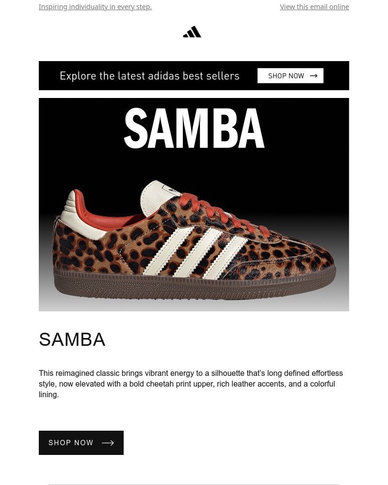 Screenshot of email with subject /media/emails/cheetah-print-samba-just-restocked-8e1df3-cropped-e23ddb3f.jpg
