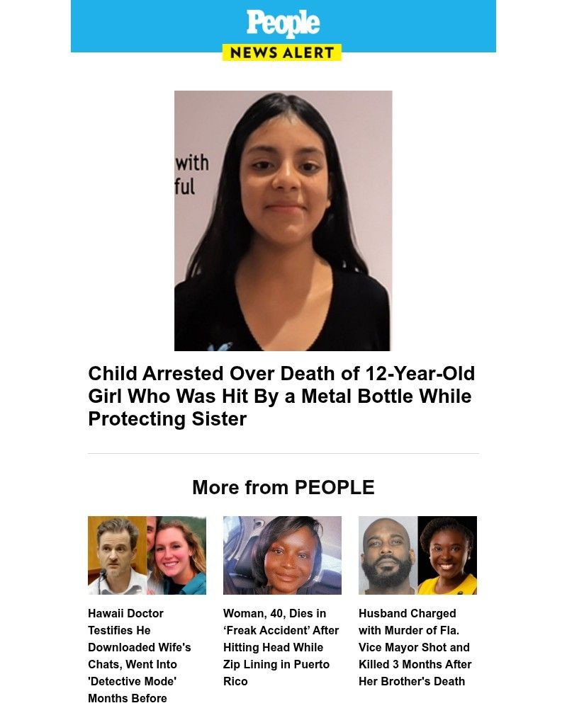 Screenshot of email with subject /media/emails/child-arrested-over-death-of-12-year-old-girl-who-was-hit-by-a-metal-bottle-while_YGbh5Is.jpg