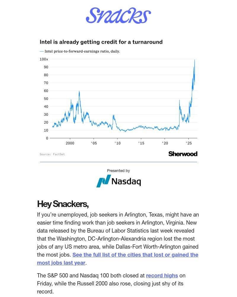 Screenshot of email sent to a Robinhood Registered user