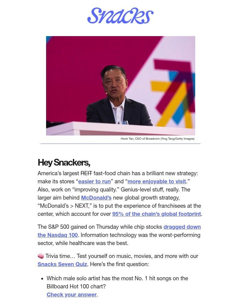 Screenshot of email sent to a Robinhood Registered user