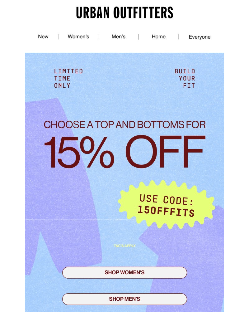 Screenshot of email with subject /media/emails/choose-a-top-and-bottoms-for-15-off-20e3e3-cropped-07e35b89.jpg