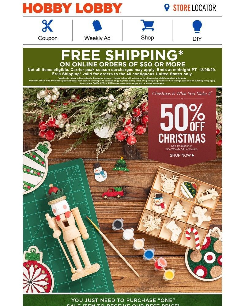 Screenshot of email with subject /media/emails/christmas-crafts-50-off-40dab4-cropped-2c554009.jpg