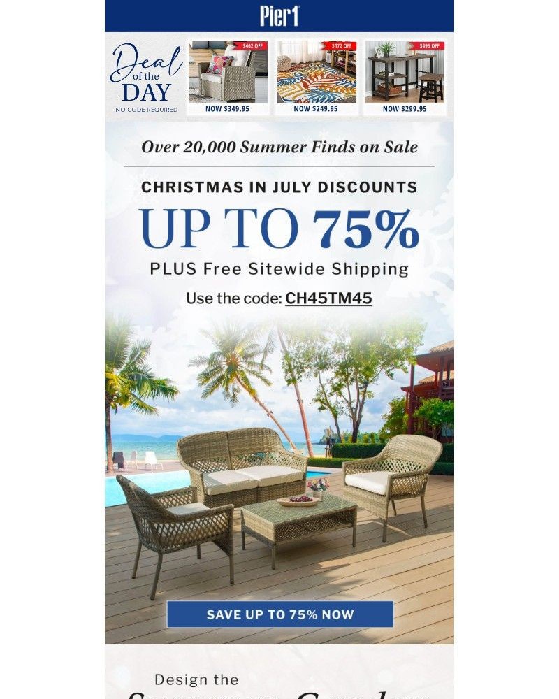Screenshot of email with subject /media/emails/christmas-in-july-deals-now-up-to-75-196ff5-cropped-008b768a.jpg