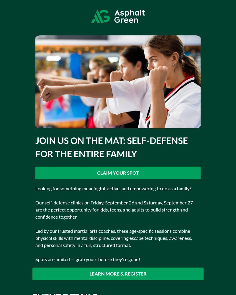 Screenshot of email with subject /media/emails/claim-your-spot-self-defense-clinics-on-sept-26-27-5668b3-cropped-5c82387c.jpg