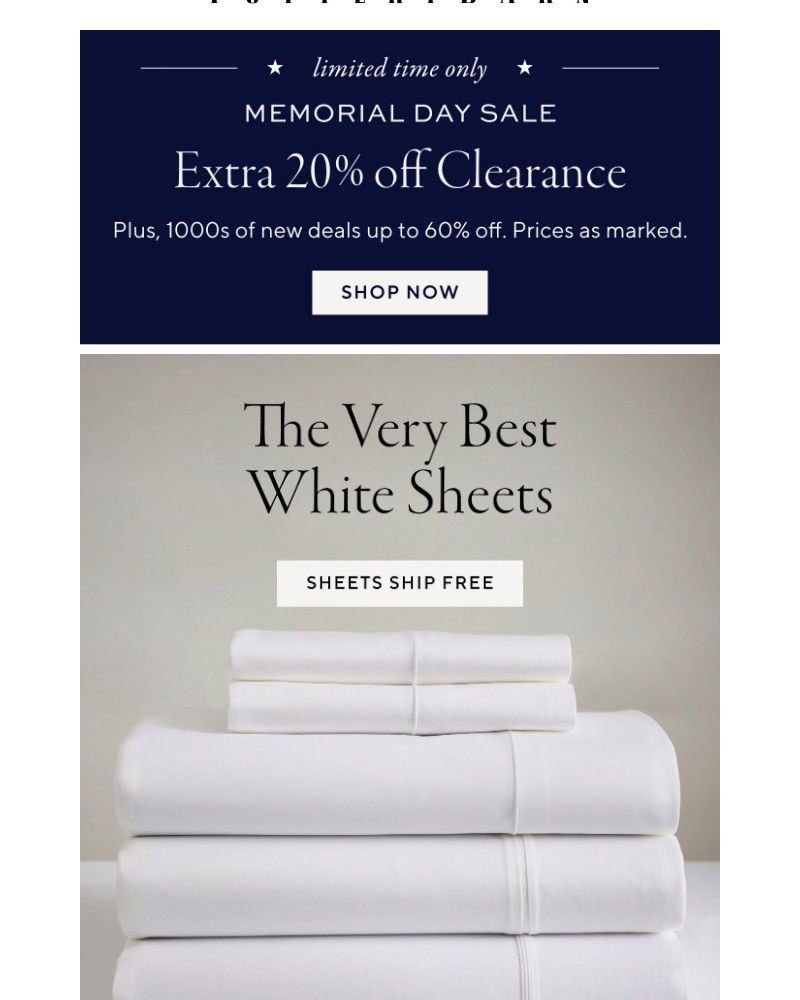 Screenshot of email with subject /media/emails/clearance-deals-just-got-20-better-the-very-best-white-sheets-08527a-cropped-0afb5db1.jpg