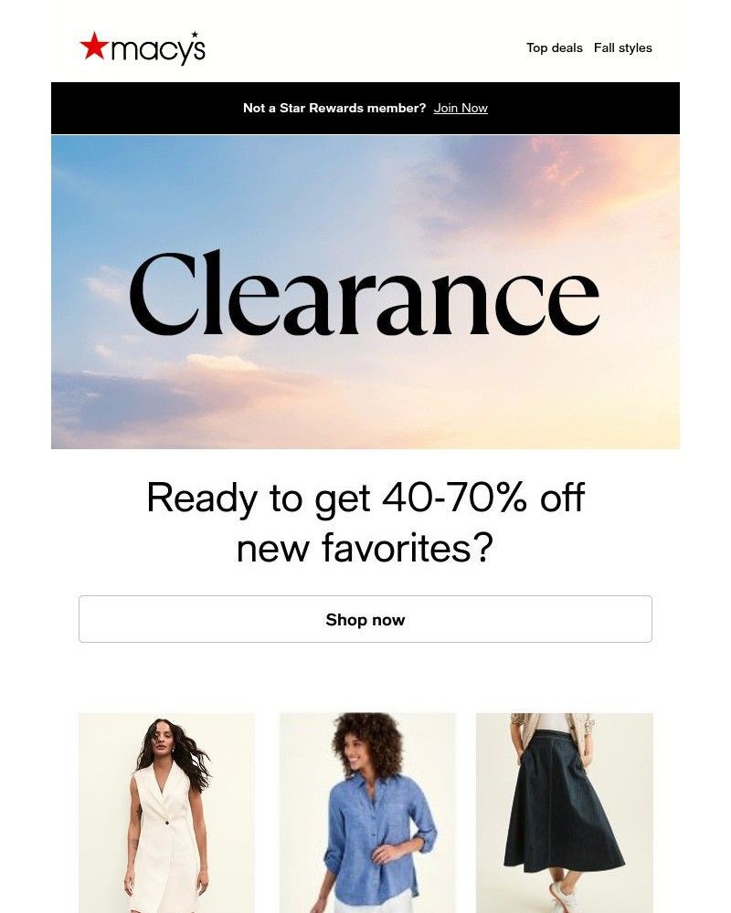 Screenshot of email with subject /media/emails/clearance-enjoy-40-70-off-e2b603-cropped-f7dcf8f4.jpg