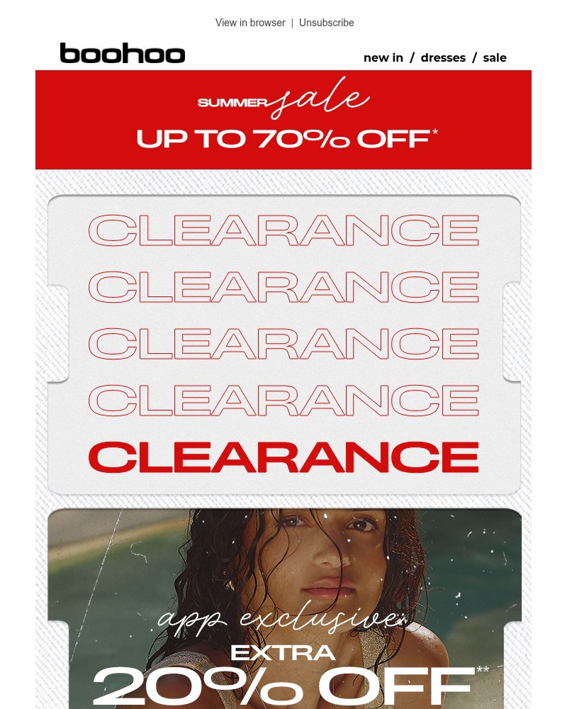 Screenshot of email with subject /media/emails/clearance-extra-20-off-sale-1de8a9-cropped-16e049c9.jpg