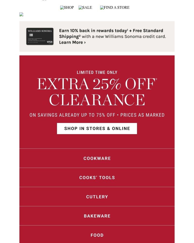 Screenshot of email with subject /media/emails/clearance-just-got-better-extra-25-off-for-a-limited-time-0cb0c3-cropped-694b4c10.jpg
