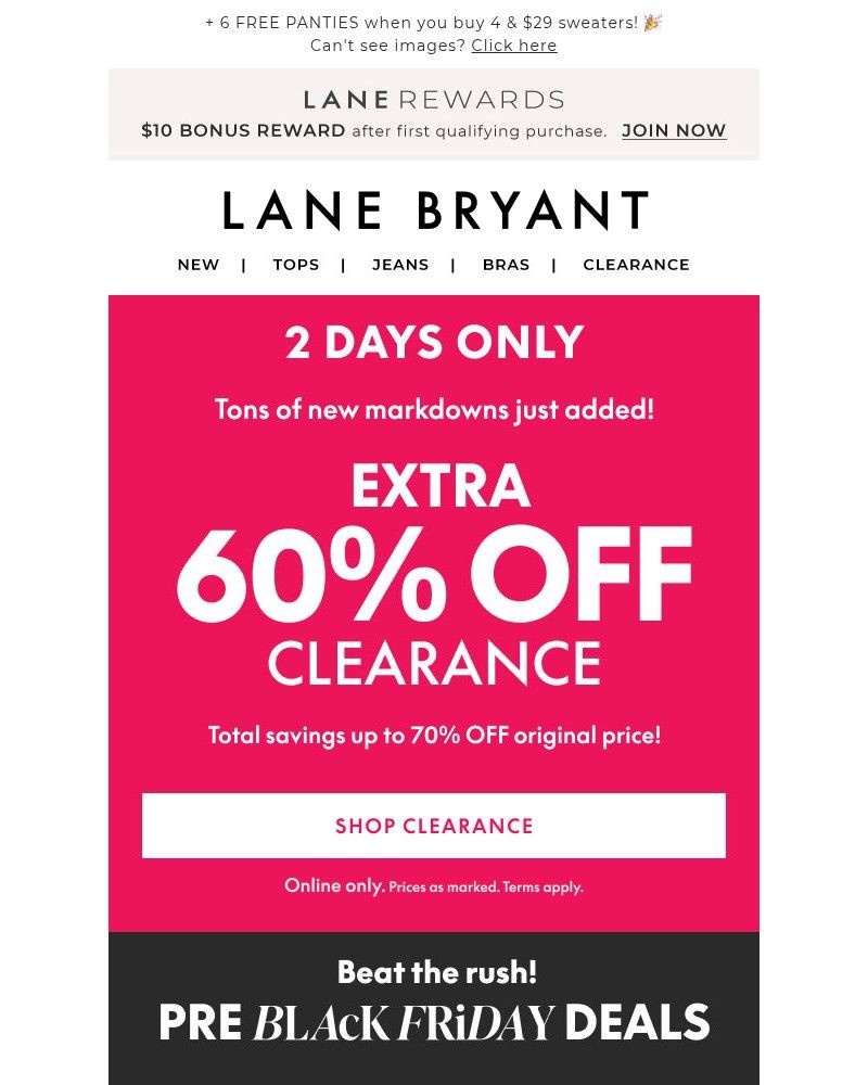 Screenshot of email with subject /media/emails/clearance-just-got-merrier-extra-60-off-bec97c-cropped-9c718b88.jpg