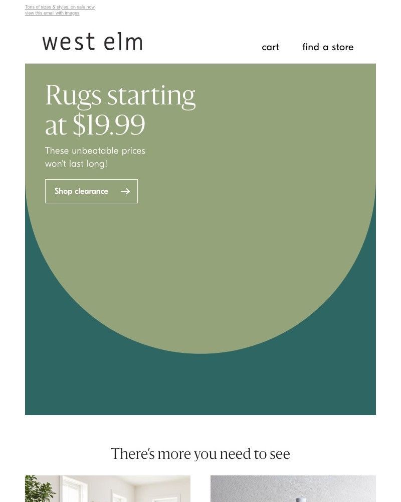Screenshot of email with subject /media/emails/clearance-rugs-start-at-1999-871cf8-cropped-fd4fdc43.jpg