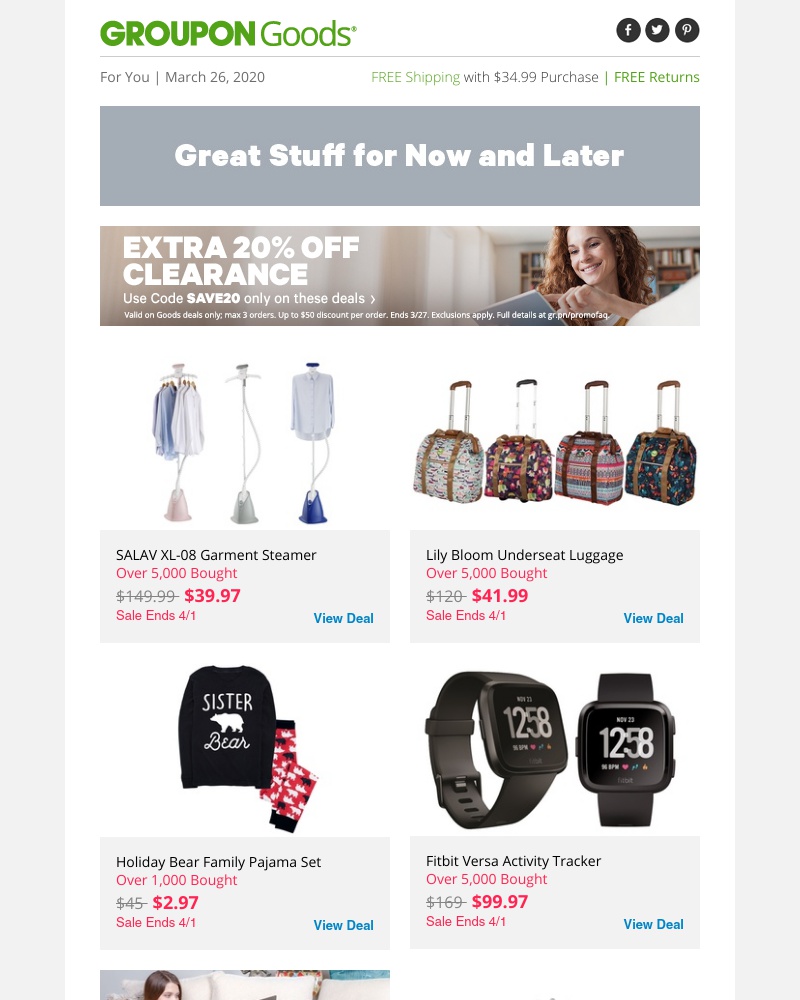 Screenshot of email with subject /media/emails/clearance-sale-20-extra-off-super-low-prices-cropped-88cdac3e.jpg