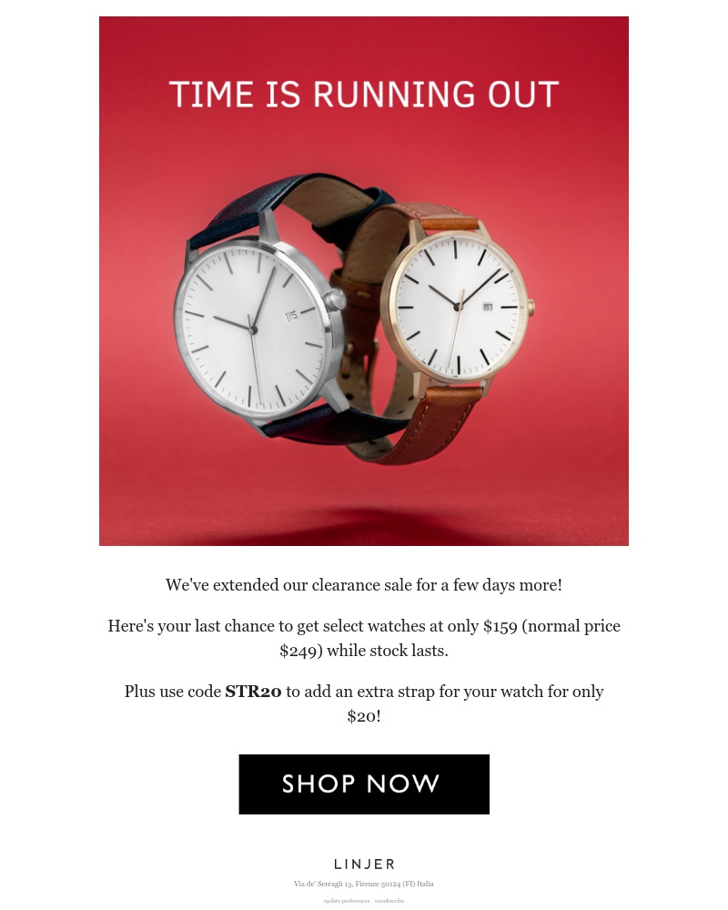 Screenshot of email with subject /media/emails/clearance-sale-ending-soon-cropped-b064caaf.jpg