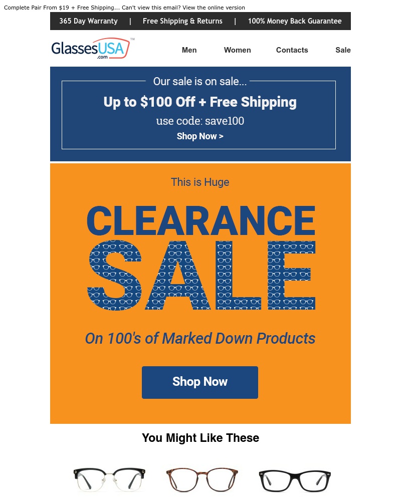 Screenshot of email with subject /media/emails/clearance-sale-save-up-to-100-on-marked-down-glasses-cropped-34e8a37c.jpg