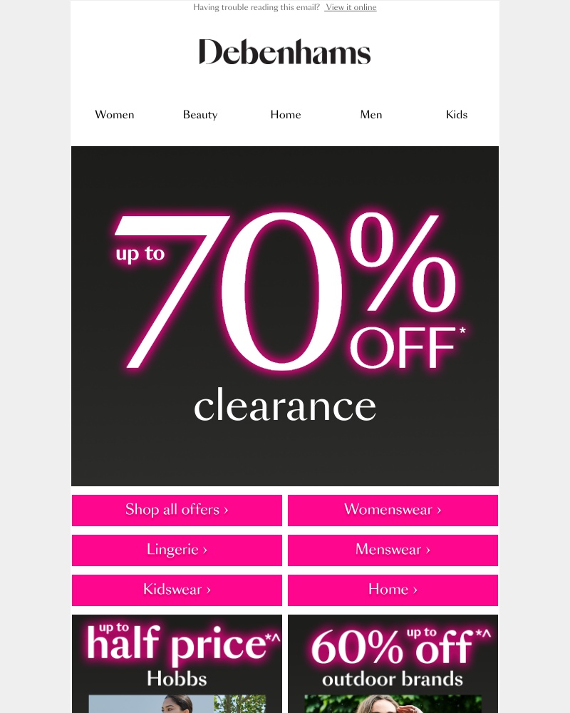 Screenshot of email with subject /media/emails/clearance-sale-up-to-70-off-3296c9-cropped-8bd837f3.jpg