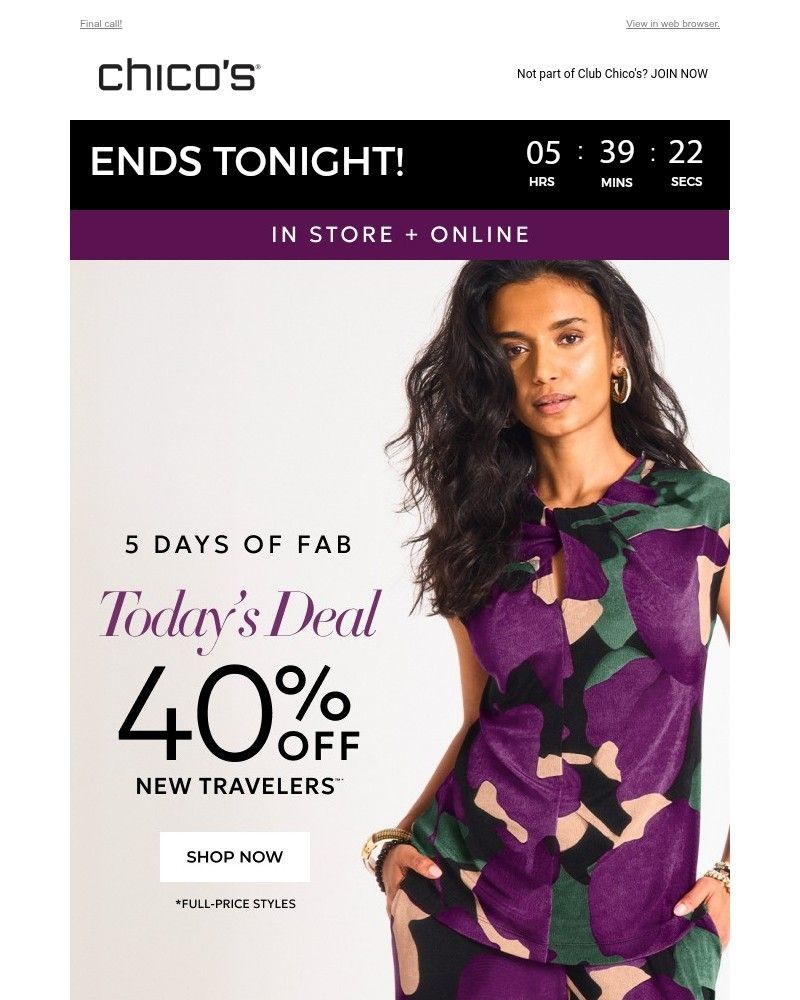Screenshot of email with subject /media/emails/clocks-ticking-40-off-new-travelerstm-8e8567-cropped-159649e9.jpg