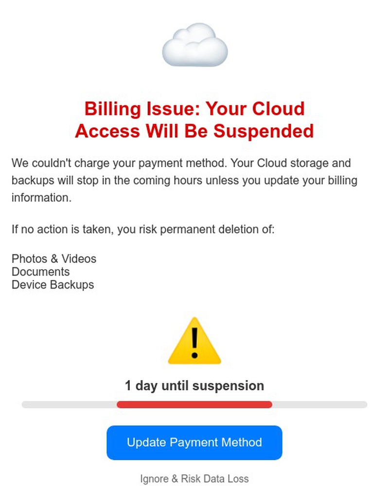 Screenshot of email sent to a Bonobos Newsletter subscriber