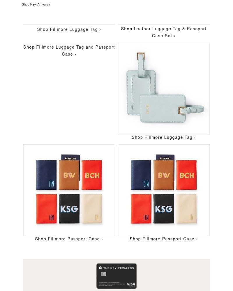Screenshot of email with subject /media/emails/come-see-whats-new-in-passport-cases-luggage-tags-7c180c-cropped-3f28a637.jpg