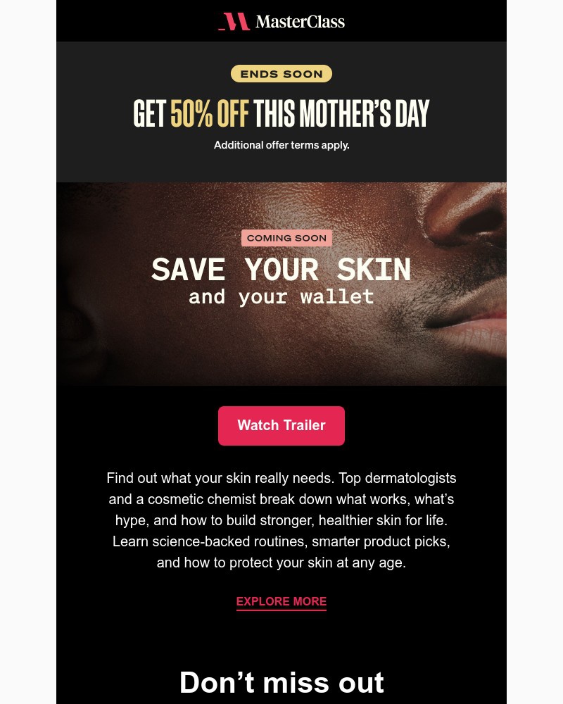Screenshot of email with subject /media/emails/coming-soon-dont-let-bad-advice-wreck-your-skin-0324e2-cropped-f9e19df8.jpg