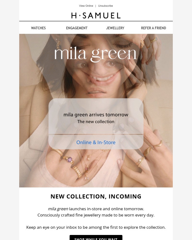 Screenshot of email with subject /media/emails/coming-tomorrow-mila-green-dbd05d-cropped-6e744221.jpg