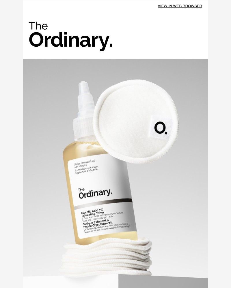 Screenshot of email sent to a The Ordinary Seller