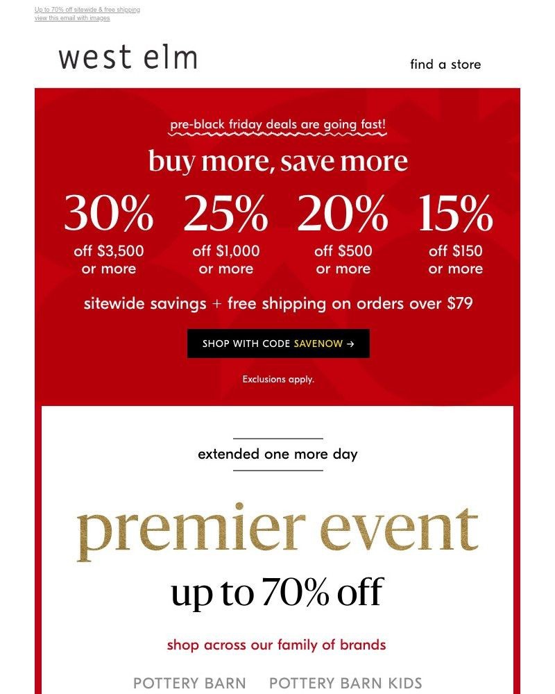 Screenshot of email with subject /media/emails/confirmed-pre-black-friday-deals-on-everything-are-officially-baaack-60740f-cropp_KZ6m4sD.jpg