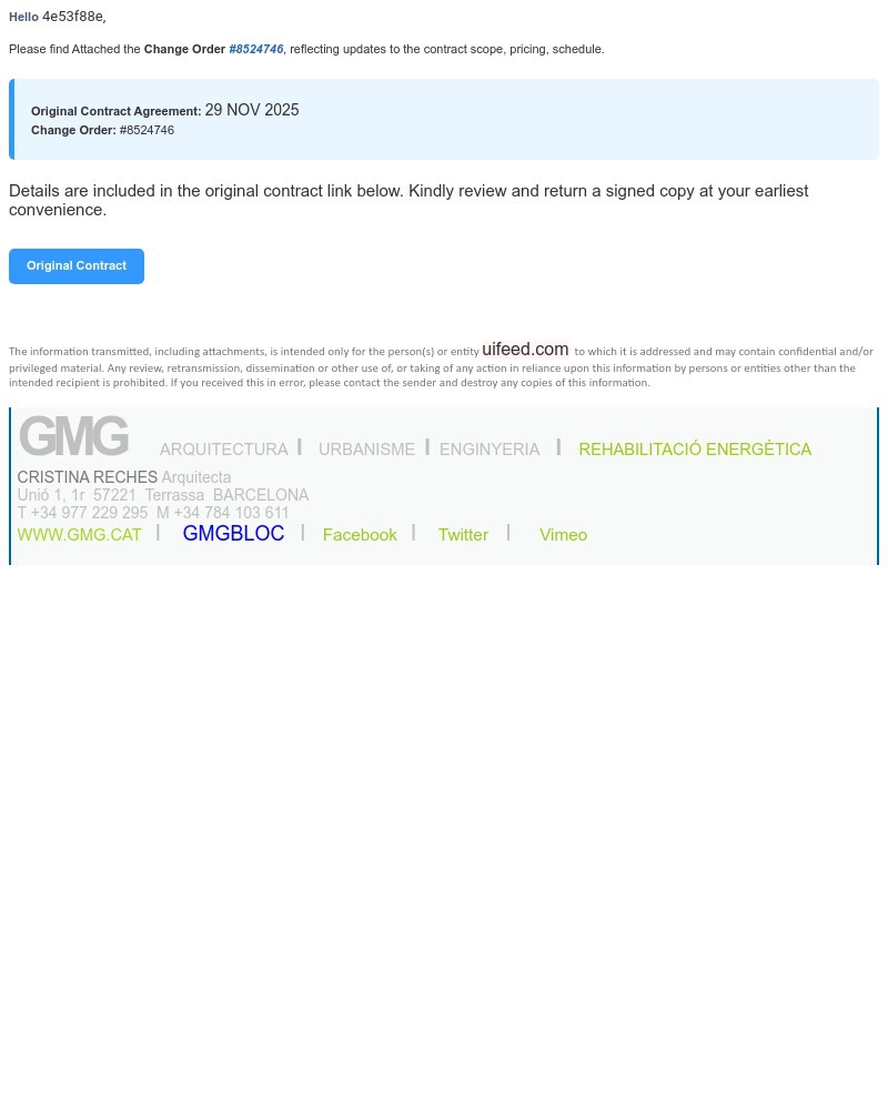 Screenshot of email with subject /media/emails/contract-detailsassociated-documentation-change-order-29-nov-2025-bc44ac-cropped-8e0a598c.jpg