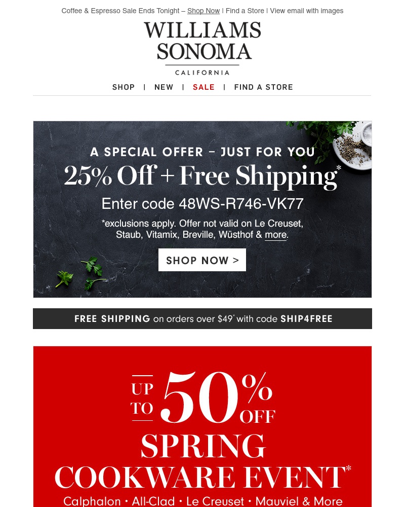 Screenshot of email with subject /media/emails/cookware-event-up-to-50-off-calphalon-le-creuset-all-clad-more-1-cropped-3c684077.jpg
