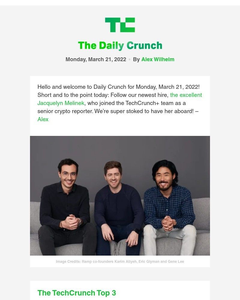 Screenshot of email with subject /media/emails/corporate-management-startup-ramp-doubles-its-valuation-to-81b-with-new-financing_fHUCyHQ.jpg