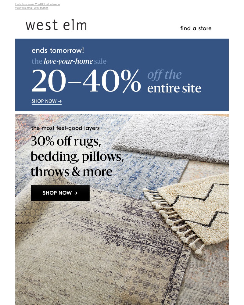 Screenshot of email with subject /media/emails/cozy-just-for-you-30-off-rugs-bedding-more-cropped-0261d9c0.jpg
