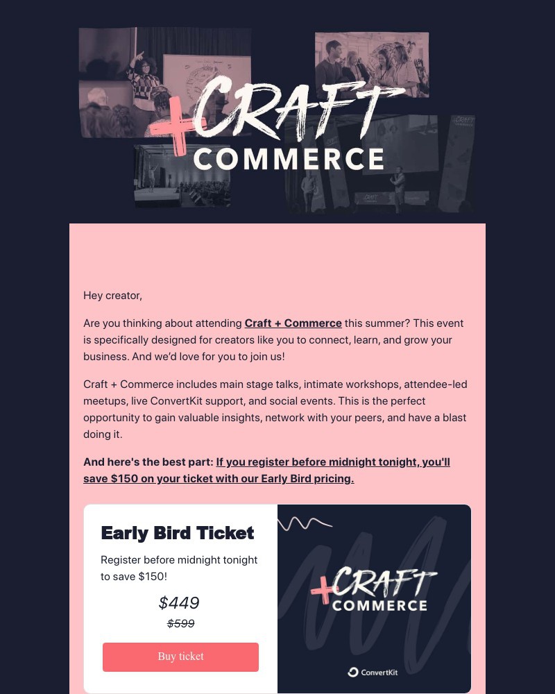 Screenshot of email with subject /media/emails/craft-commerce-early-bird-ticket-sales-end-tonight-e1f44d-cropped-7cd830c5.jpg