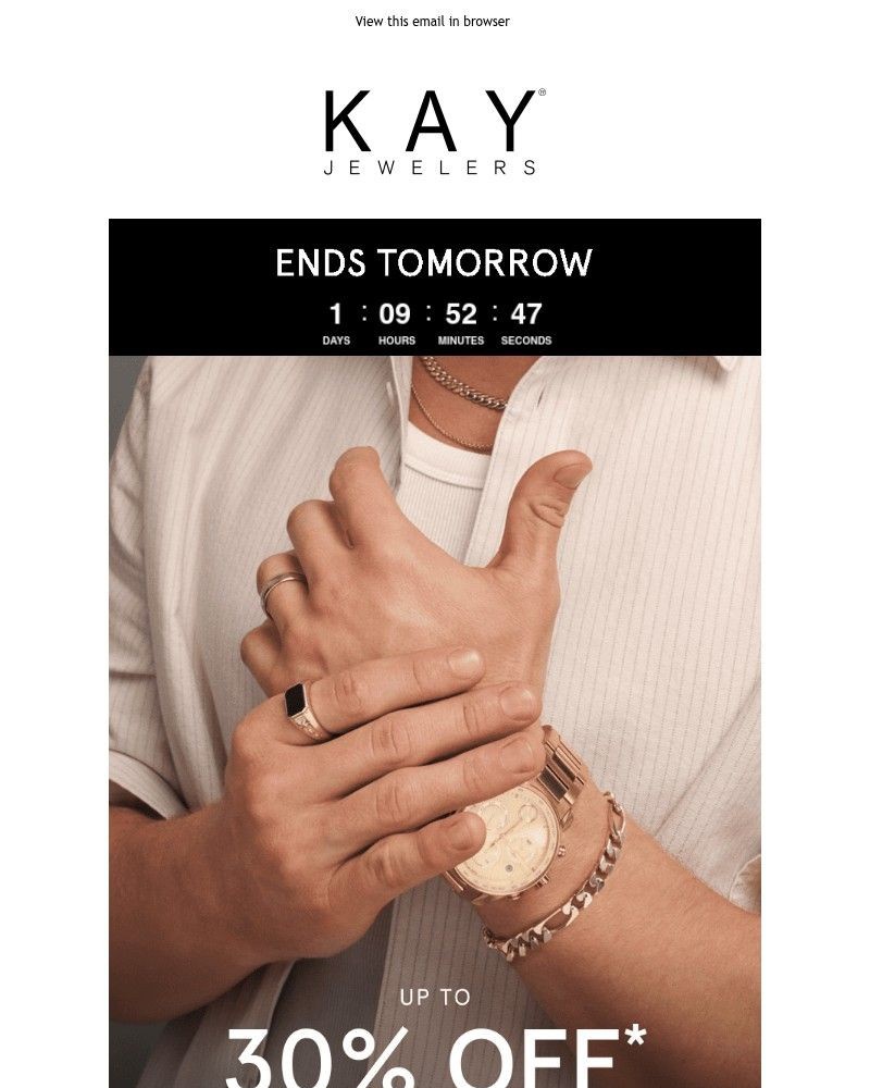 Screenshot of email with subject /media/emails/craft-your-everyday-look-with-up-to-30-off-select-styles-085a0a-cropped-2cbe6123.jpg