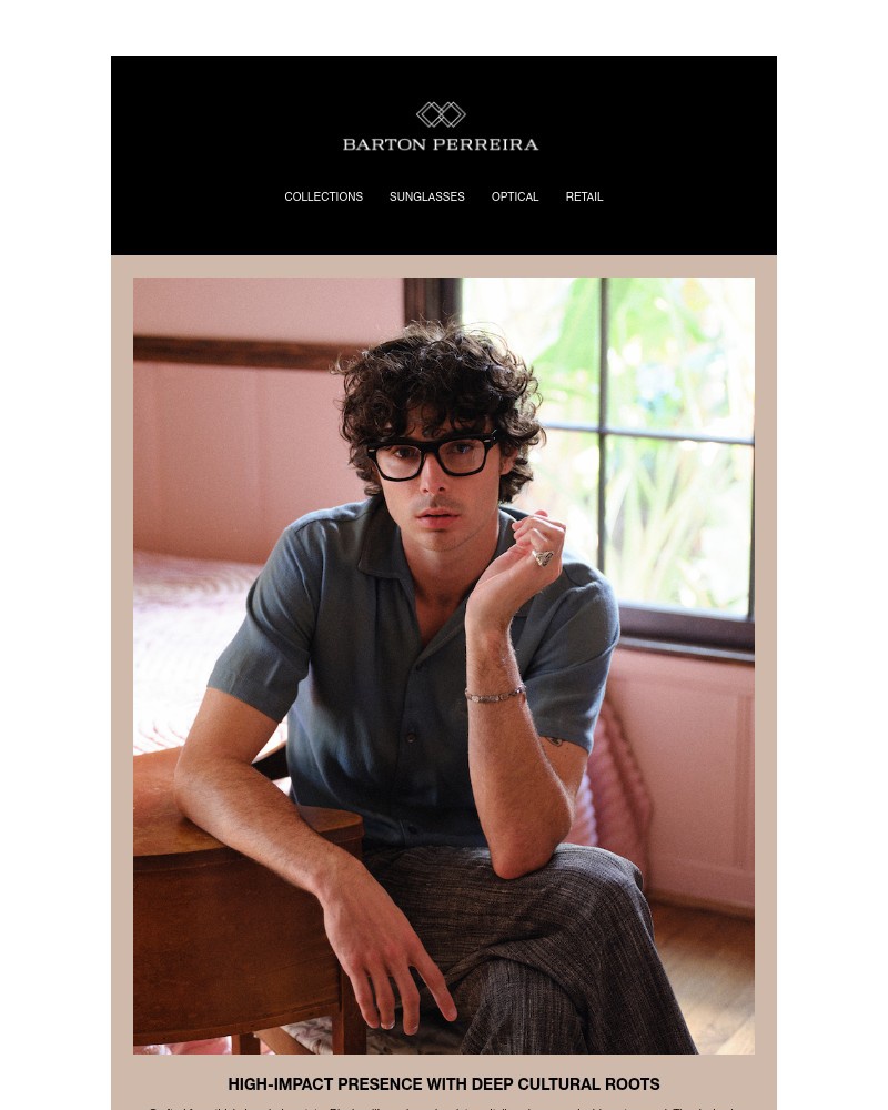 Screenshot of email sent to a Barton Perreira Newsletter subscriber