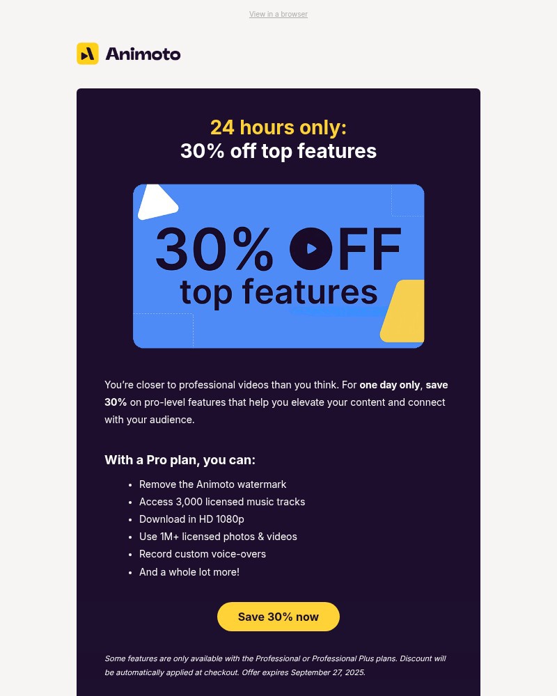 Screenshot of email with subject /media/emails/create-like-a-pro-for-less-today-only-0c8611-cropped-5fd10c4b.jpg