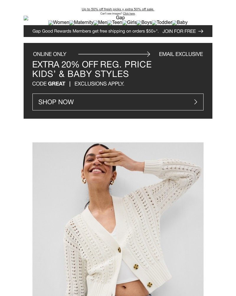 Screenshot of email with subject /media/emails/crochet-sweaters-ftw-extra-20-off-kids-baby-styles-b1d2ab-cropped-d59f62c5.jpg