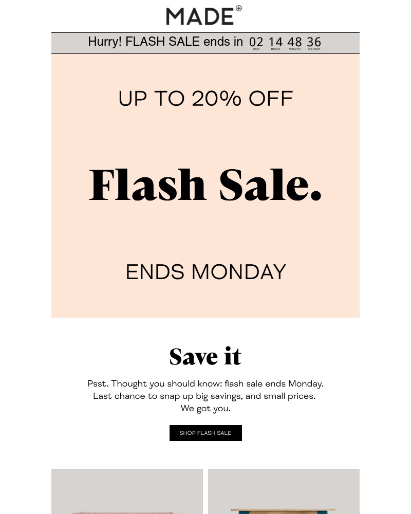 Screenshot of email with subject /media/emails/crunch-time-flash-sale-ends-monday-cropped-3689ae61.jpg