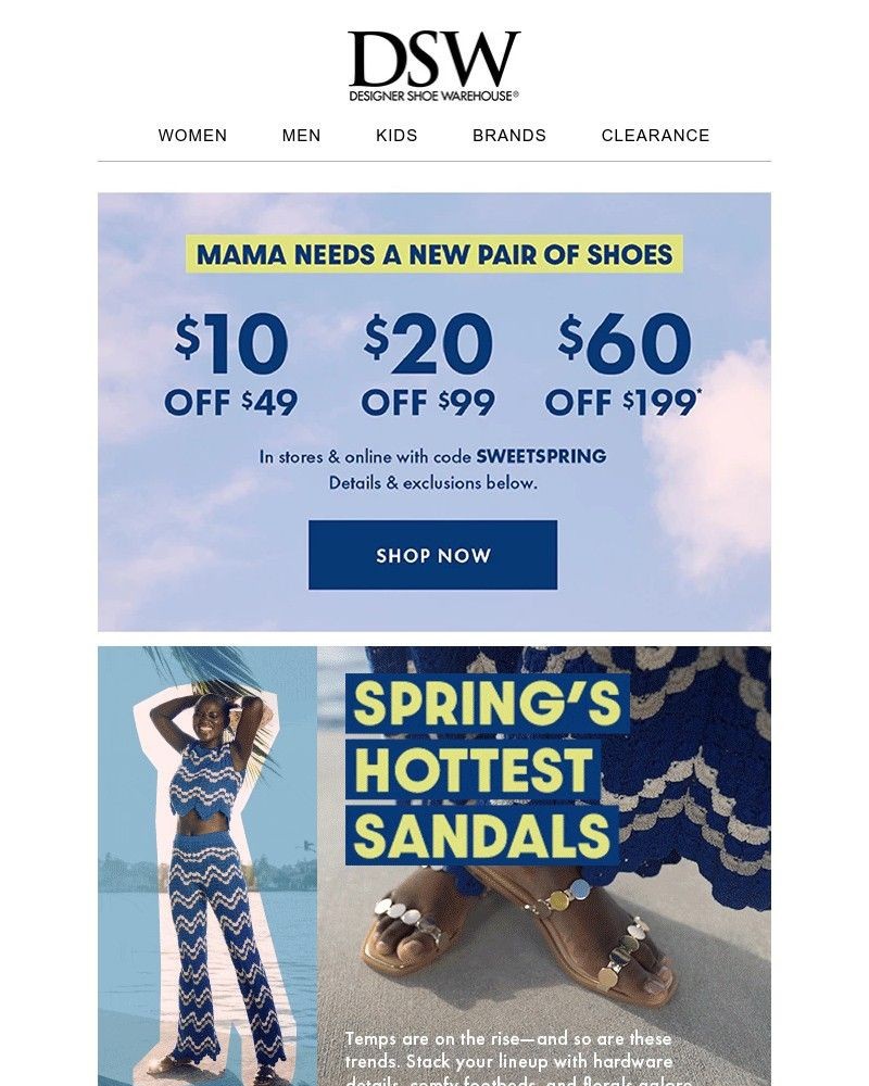 Screenshot of email with subject /media/emails/cue-the-new-sandals-ccc3ee-cropped-5499c580.jpg