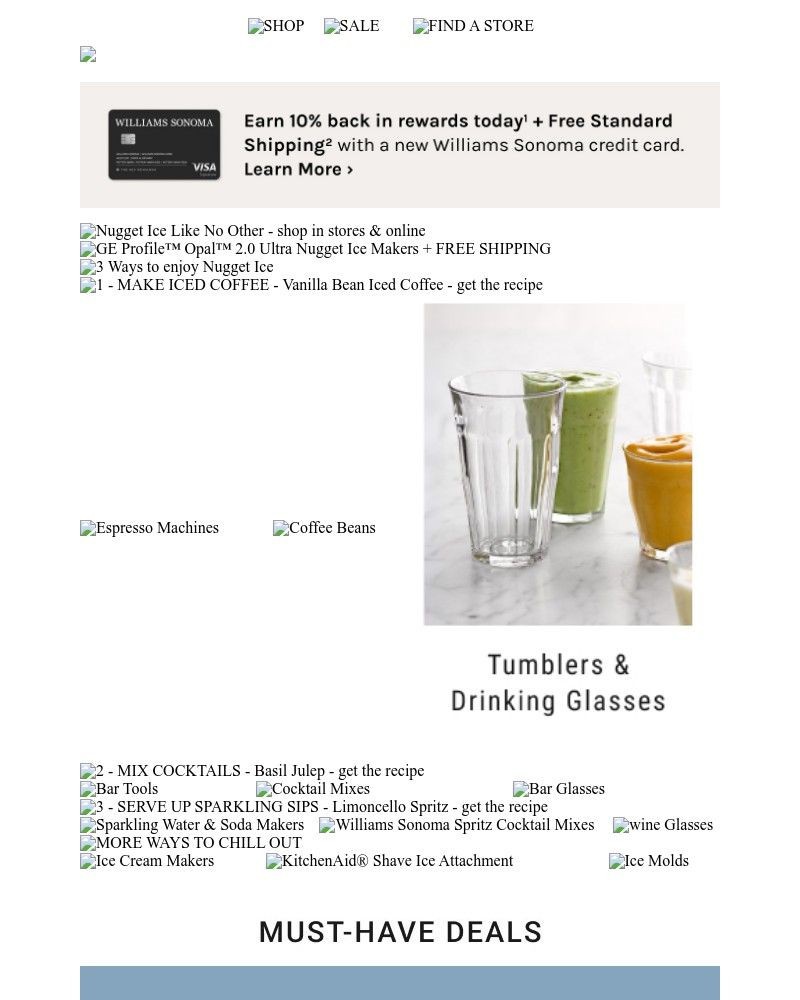 Screenshot of email with subject /media/emails/current-obsession-nugget-ice-extra-25-off-clearance-6c804c-cropped-aa3de345.jpg