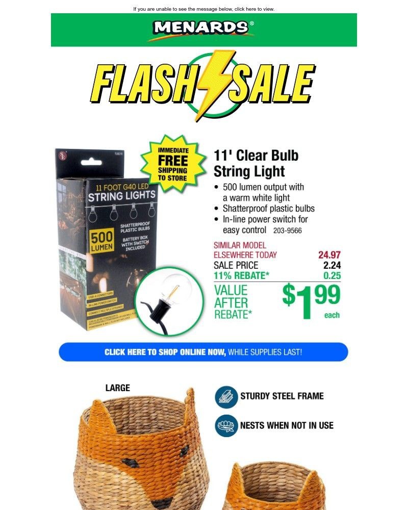 Screenshot of email with subject /media/emails/cushioned-bamboo-storage-bench-only-2999-after-rebate-d88190-cropped-dfad7e47.jpg