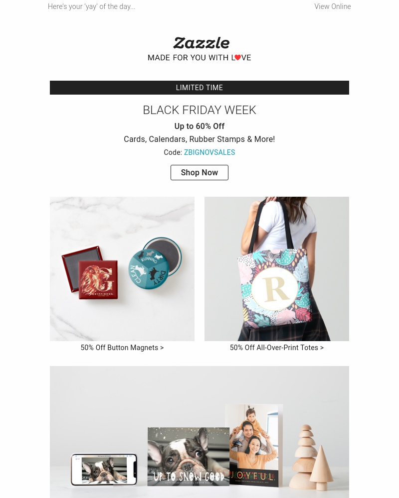 Screenshot of email with subject /media/emails/custom-gifts-for-friends-family-and-furbabies-up-to-60-off-cropped-d80e22ca.jpg