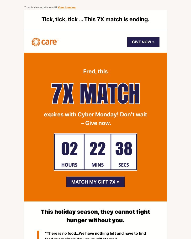 Screenshot of email with subject /media/emails/cyber-monday-7x-match-is-ending-09ead3-cropped-8059ad9a.jpg