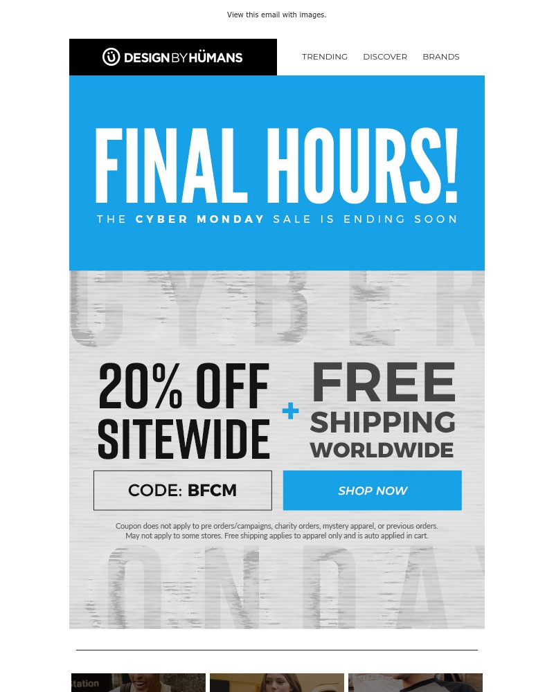 Screenshot of email with subject /media/emails/cyber-monday-is-almost-over-1-cropped-e363b76c.jpg